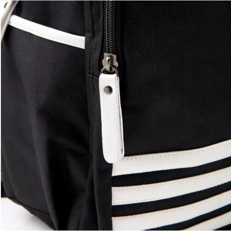 Attack on Titan Black Gold Pattern Men Student Backpack School Bag Teenager Bookbag Rucksack Travel Bags Purse Back Pack for Boy |