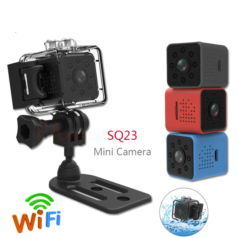 SQ23 wifi мини камера маленькая 1080P видео датчик ночного видения Видеокамера микро s