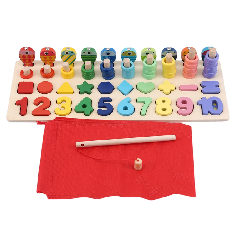 

Boy Girl Gift Children 3D Wooden Alphanumeric Puzzle Baby Colorful Alphanumeric Geometric Educational Toys