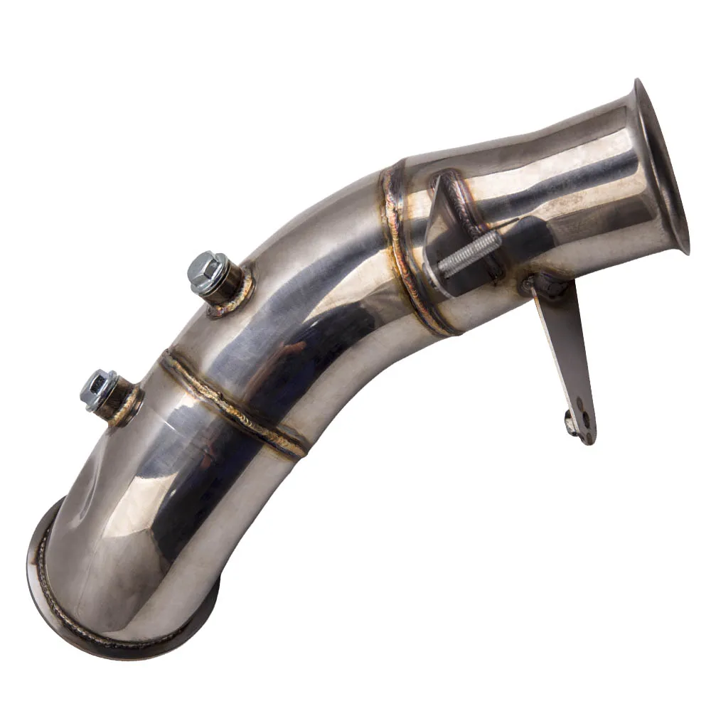 

201 водосточная труба из нержавеющей стали Decat для BMW 3 4 серии 335i 435i N55 2013