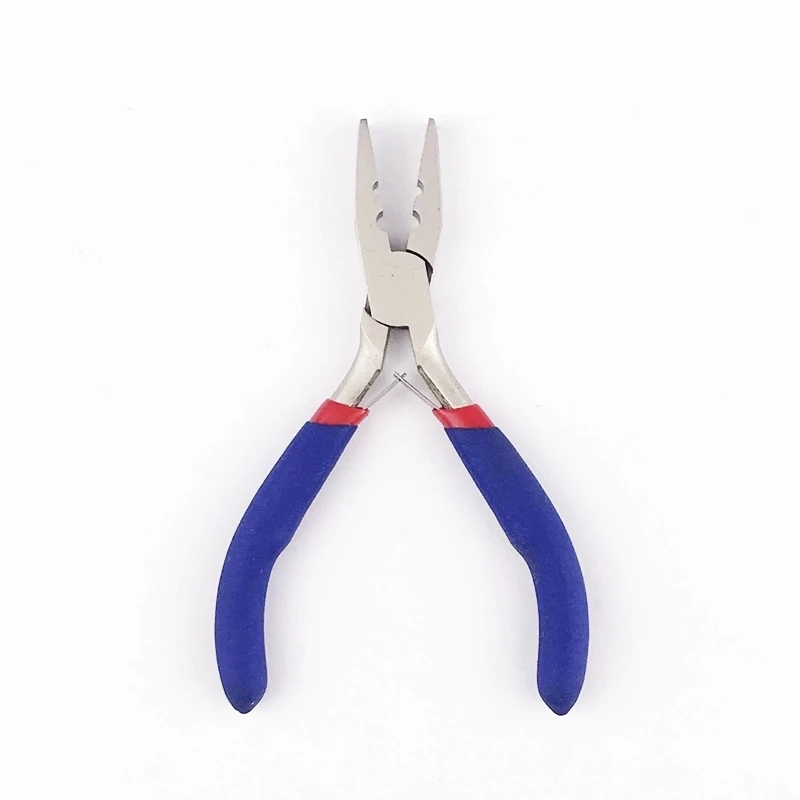 Плоскогубцы для волос заостренные с двумя отверстиями плоскогубцы наращивания