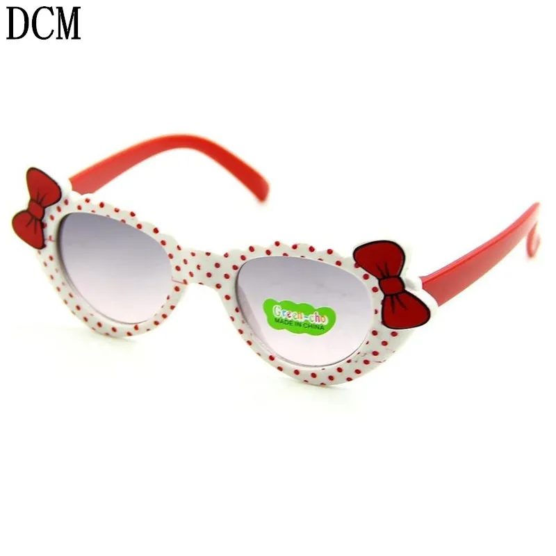 2020 детские солнцезащитные очки для девочек брендовые Детские кошачий глаз