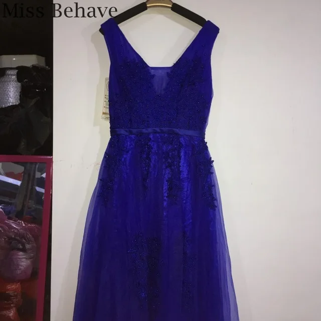 [Clearance Sale] Chiffon Long Evening Dress Formal Dresses Evening Gown Elegant Beaded Boidce with Zipper Back - Цвет: Style 2