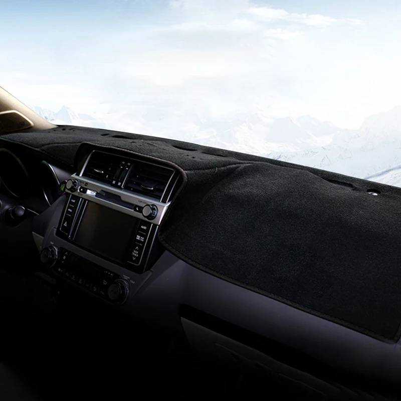 Для Toyota Land Cruiser Prado 150 FJ150 2010 ~ 2019 2020 приборной панели автомобиля крышка коврики