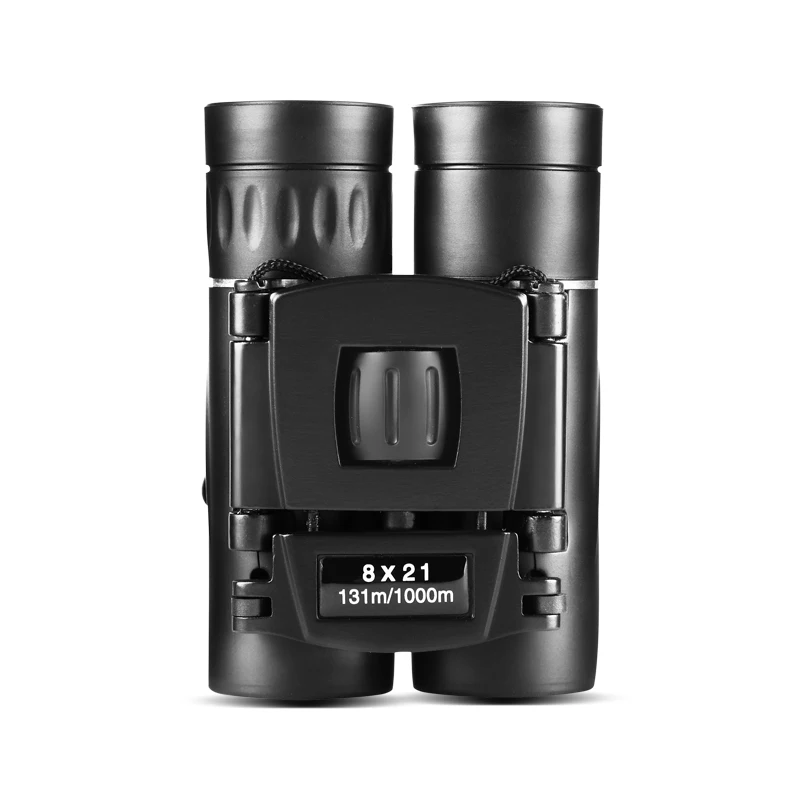 8x21 компактный зум бинокль большой дальности 1000 м складной HD мощный мини