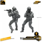 Yufan модель 135 набор для сборки фигурки, модель, Современная американская ветерана тюленей, модель солдата из смолы, Nai-24