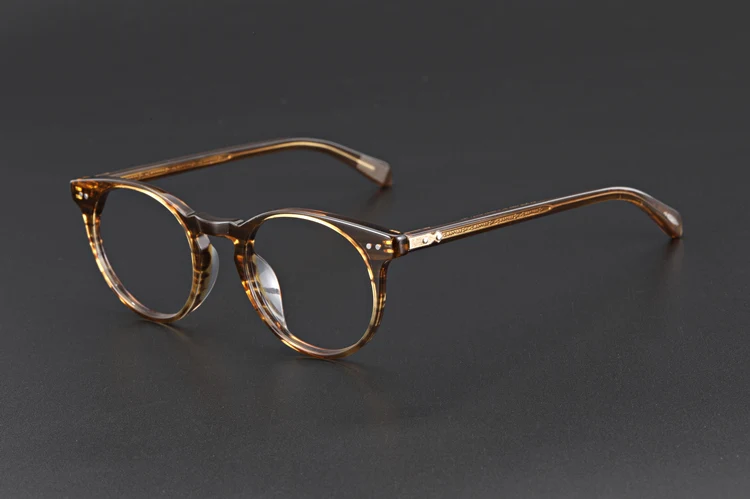 brown frame Винтажные оптические круглые очки, оправа для женщин и мужчин, очки OV5256 Sir O 'malley, оправа для очков для женщин, компьютерные очки - Цвет оправы: brown frame