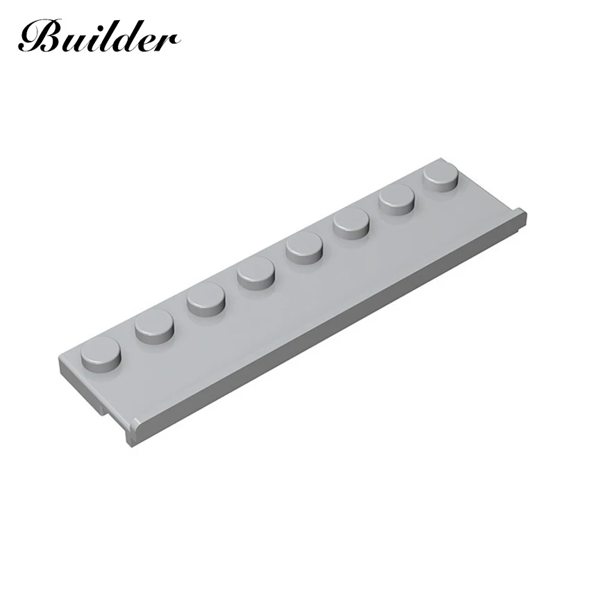 Модифицированная пластина для строительного кирпича Little Builder Moc 2x8 направляющая