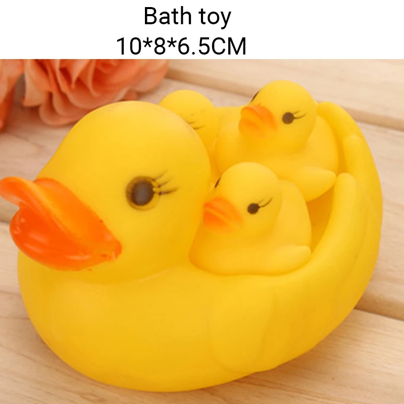 3pcs duck Детский коврик для сиденья для ванны, складной детский Коврик для ванны и стула, подушка для ванны для новорожденных, Детская нескользящая Мягкая комфортная подушка для тела - Цвет: 3pcs duck