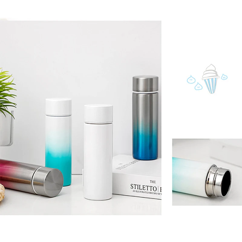 Портативная вакуумная Изолированная бутылка для воды из нержавеющей стали 150 мл