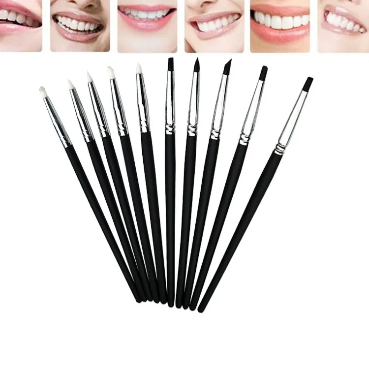 5 шт. средство для полировки зубов ручки щетки Стоматологическая Форма