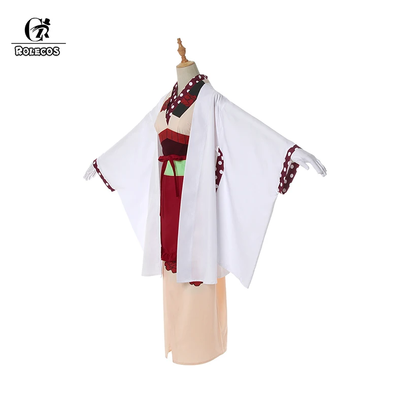 ROLECOS аниме унитаз Bound Hanako kun костюмы для косплея кимоно яко Лен косплей костюм