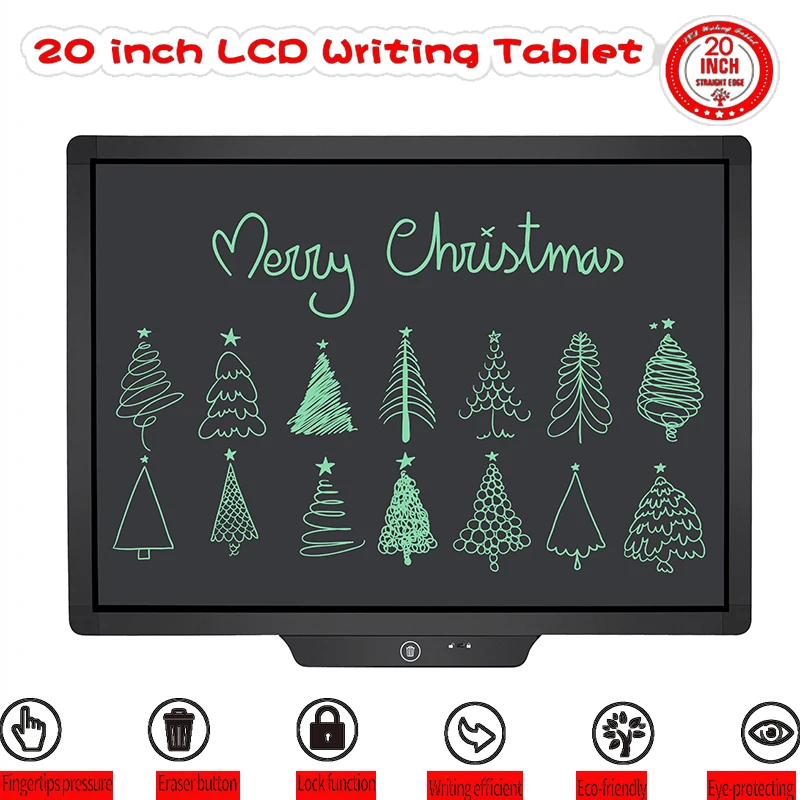 Цифровой планшет для рукописного ввода с ЖК экраном 20 дюймов Детские подушечки