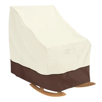 70x83x99cm single rocking chair cover courtyard chair dust cover garden furniture accessory