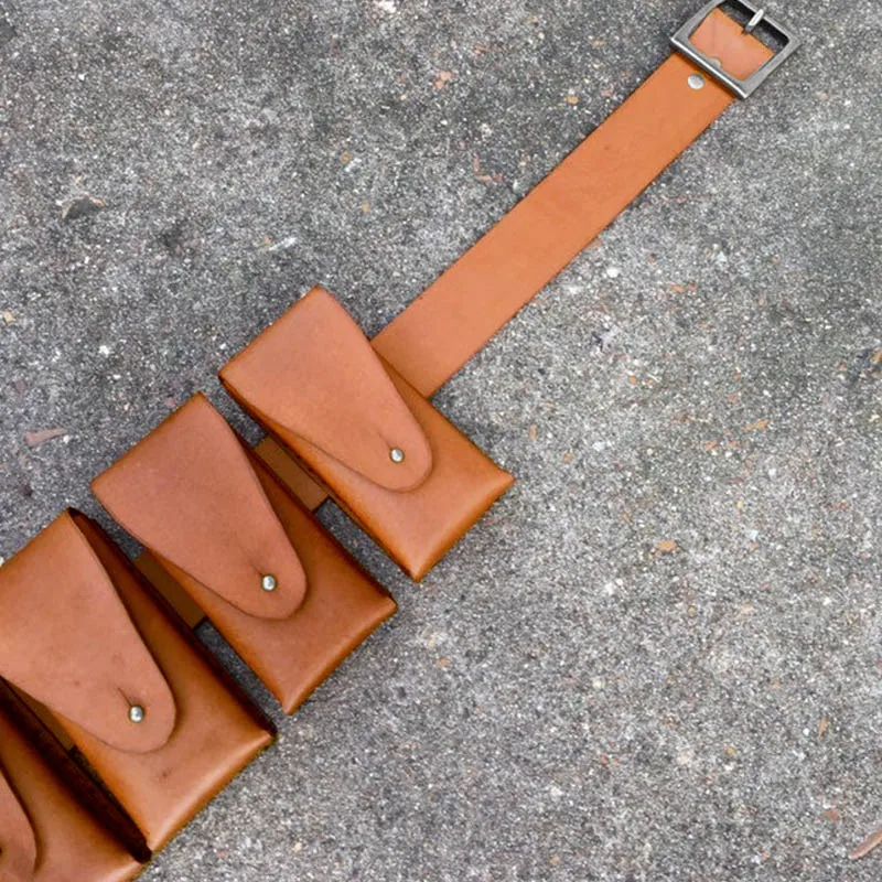 Кожаная сумка на пояс в стиле стимпанк звезда Тускен кавалерия Bandolier кочевой