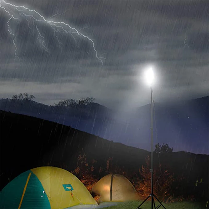 Koop 360 Licht Draaien Led Camping Licht Oplaadbare Draagbare Lantaarn Auto Licht Voor Reizen Outdoor Party Led Camping Tuin Verlichting