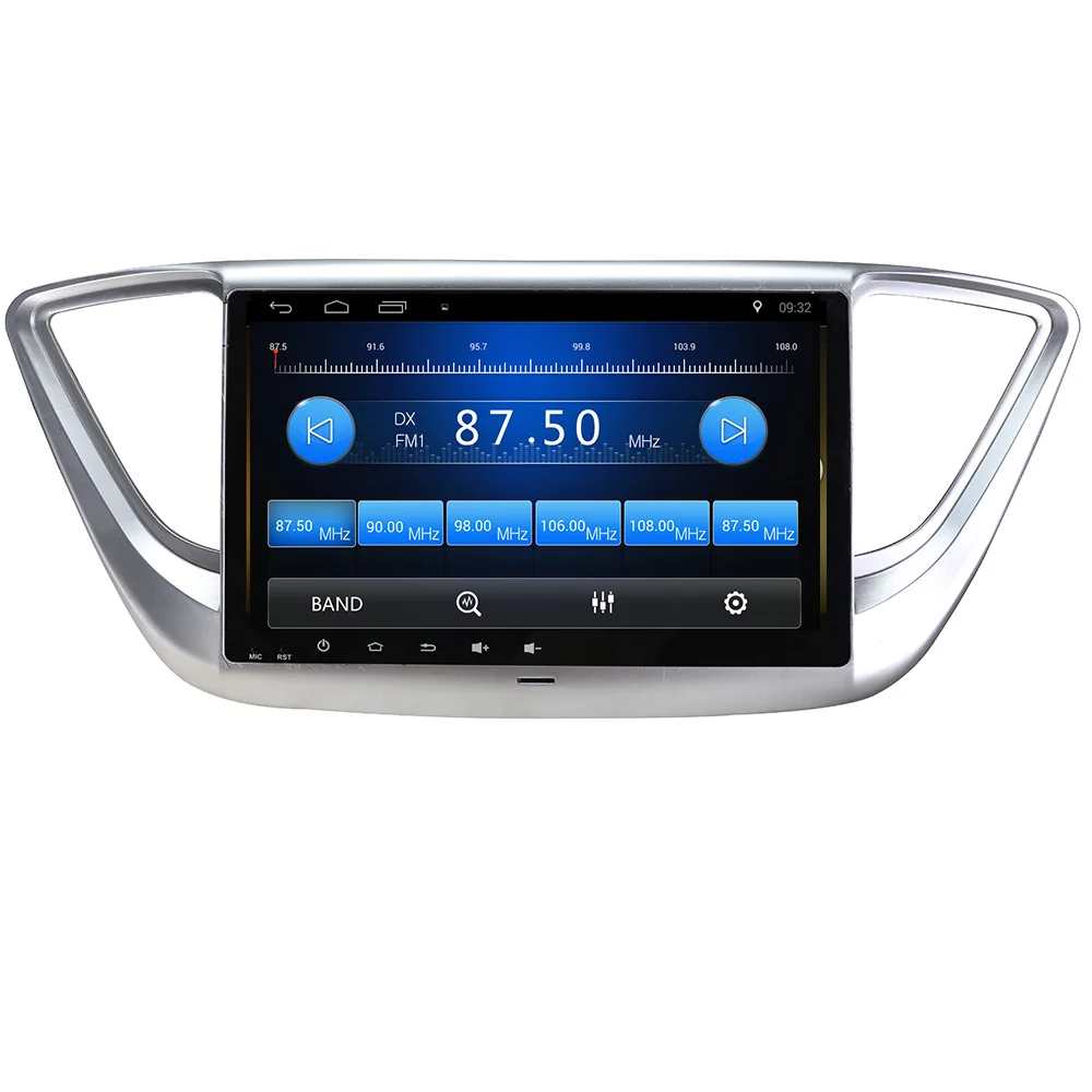Android 10 автомобильный dvd-плеер для hyundai verna solaris accent 2016 2017 2018 2019 радиоприемник