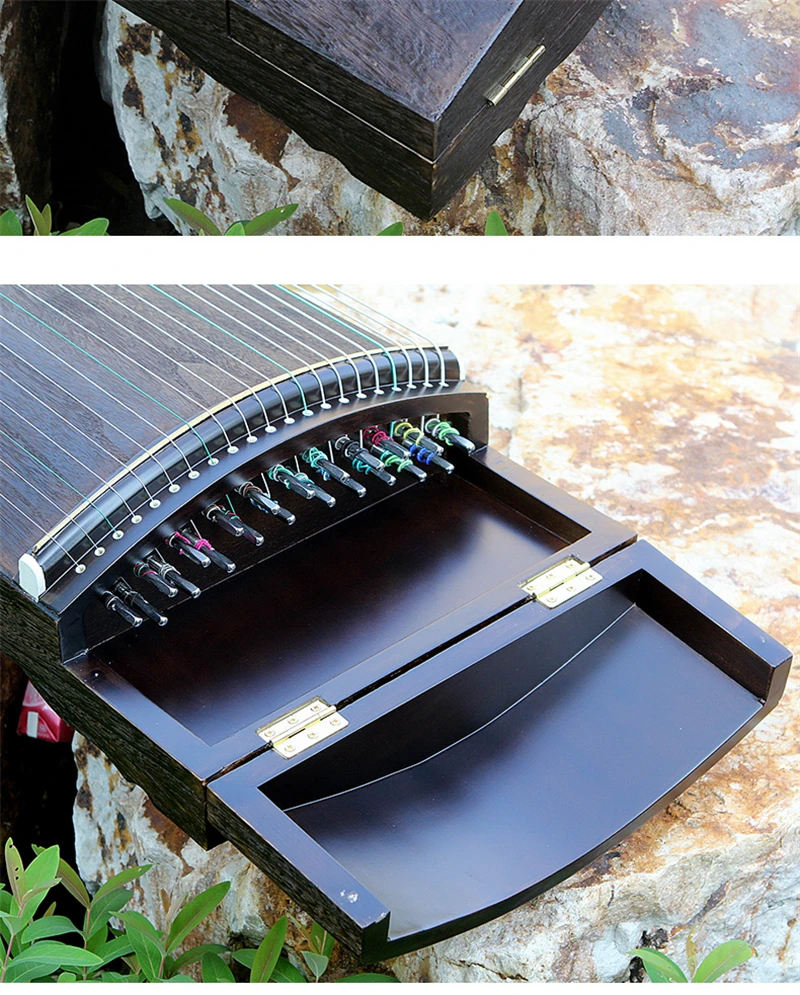 Полностью Павлония высокое качество Китай guzheng Профессиональный Zither 21 струны Полный Аксессуары палец лента guzheng струна cinta dedo