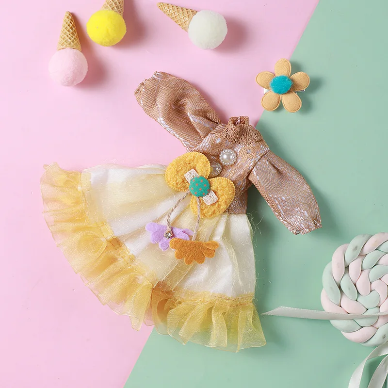 

Fashion Lovely 30CM Baby Doll Clothes Accessories Fit 1/6 BJD Doll Girls Gifts Dress Up Dress Skirt Coat Accessories Gift