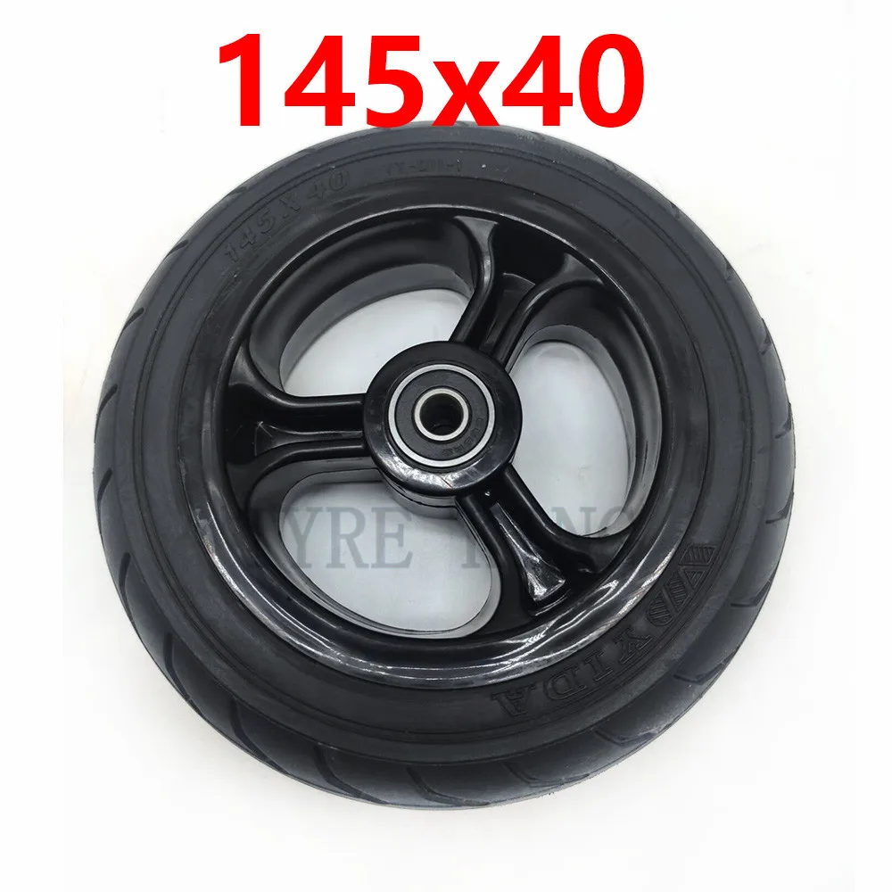 Взрывобезопасный 145x40 твердые шины колеса с пластиковым ободом для
