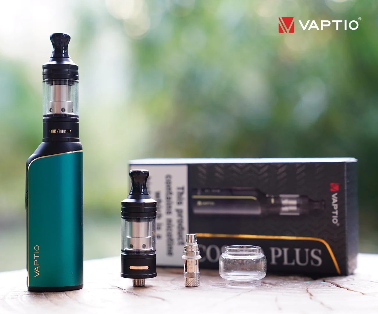 2 набора электронная сигарета VAPTIO COSMO PLUS стартовый набор 1500 мАч вейп мод 35 Вт со
