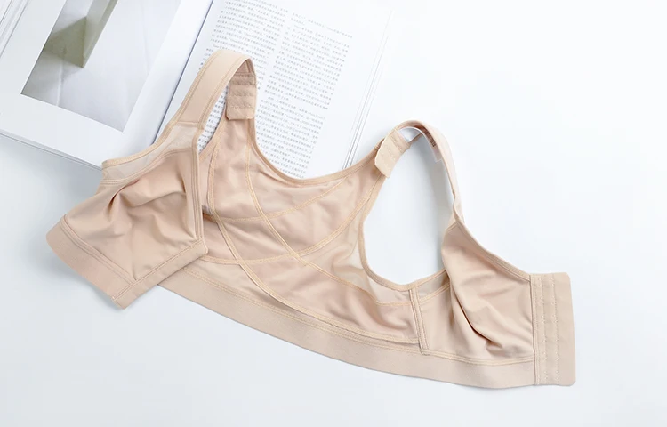 Женский спортивный бюстгальтер с застежкой спереди размеры 34 46|Спортивные топы| |