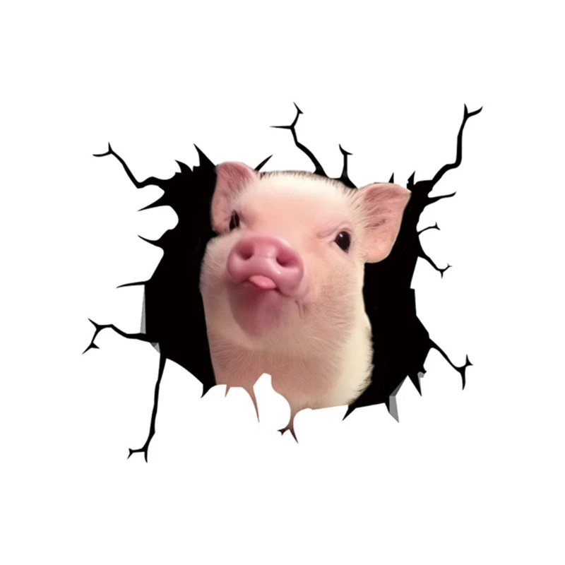 

Cute Animal Pattern Stickers Personalized Design Car Door Window Exterior Body Wall Floor Decorative Stickers