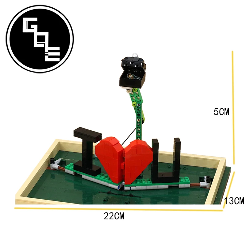 

Creator Expert Romantic Magic Book MOC-22083 Building Blocks Bricks Toys For Girlfriend Children Christmas Valentine's Day Gifts