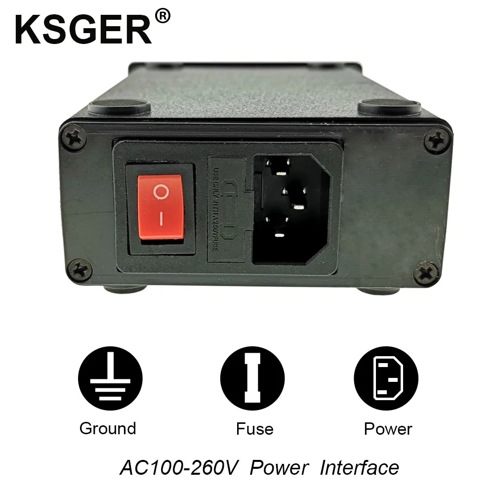 KSGER T12 паяльная станция STM32 Цифровая Электрическая с ручкой 9501 сварочные