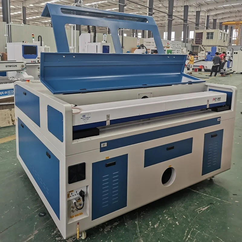 Лучшая машина для резки металла Reci laser CNC с двойной головкой и обычной
