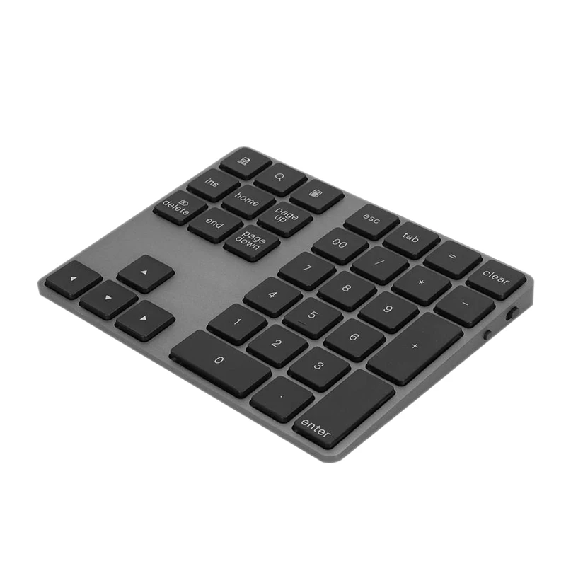 Алюминиевый сплав Беспроводные Bluetooth цифровые клавиши клавиатуры с USB 3 0