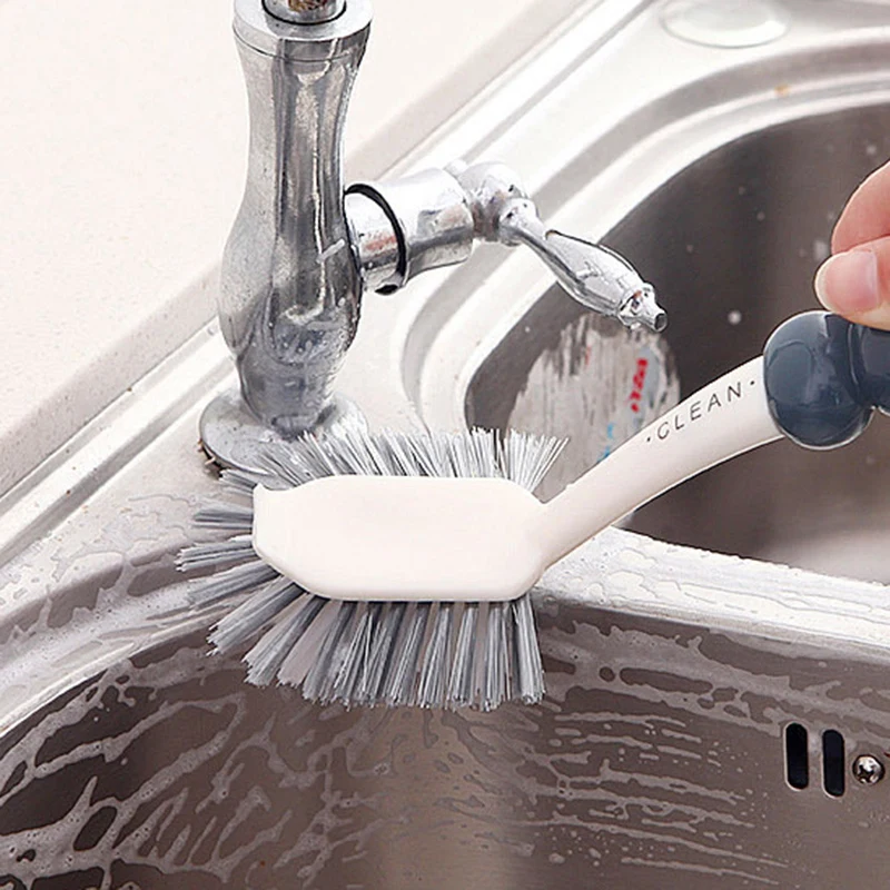 

4-Piece Multi-Purpose Cleaning Brush Set, Kitchen Cleaning Brush, Including Handle Dish Brush Bottle Brush Etc.