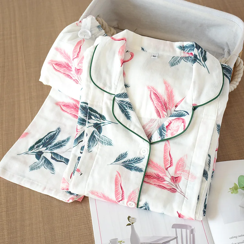 Fdfklak Long Sleeve Pregnant Sleepwear Cotton Maternity Pyjama Breastfeeding pajamas Autumn New Nursing Sleeping Clothes | Мать и ребенок