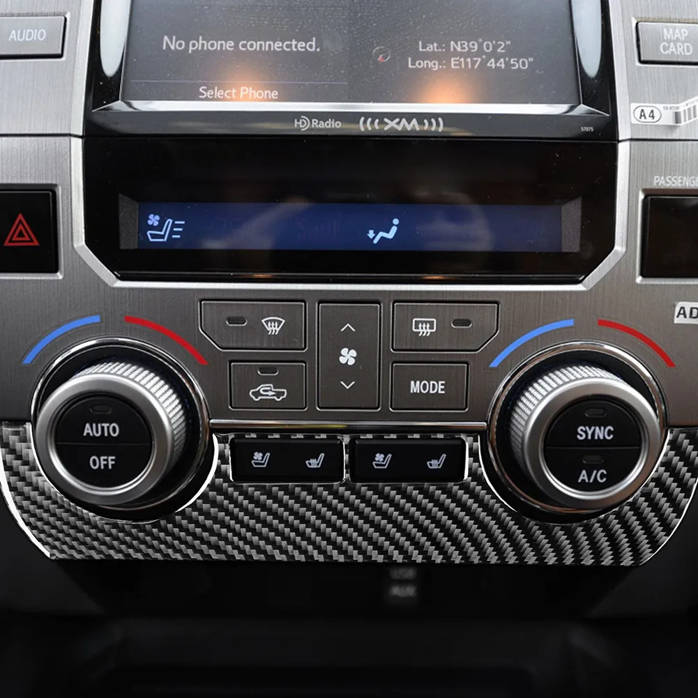 

2 шт./набор, аксессуары для украшения панели Toyota Tundra 14 +