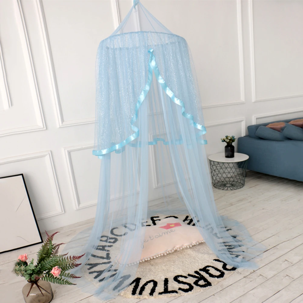 Сетка от комаров и кружева в комплекте 240 см|Сетка для кроватки| |