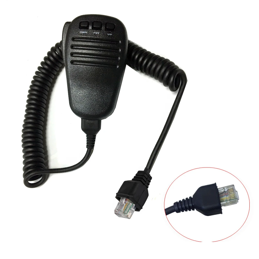 

MH-31A8J Handheld PTT Mic Microphone RJ45 8 Pin Plug for YAESU for FT-450 FT-817 FT-857 FT-897 Two Way Radio Walike Talkie