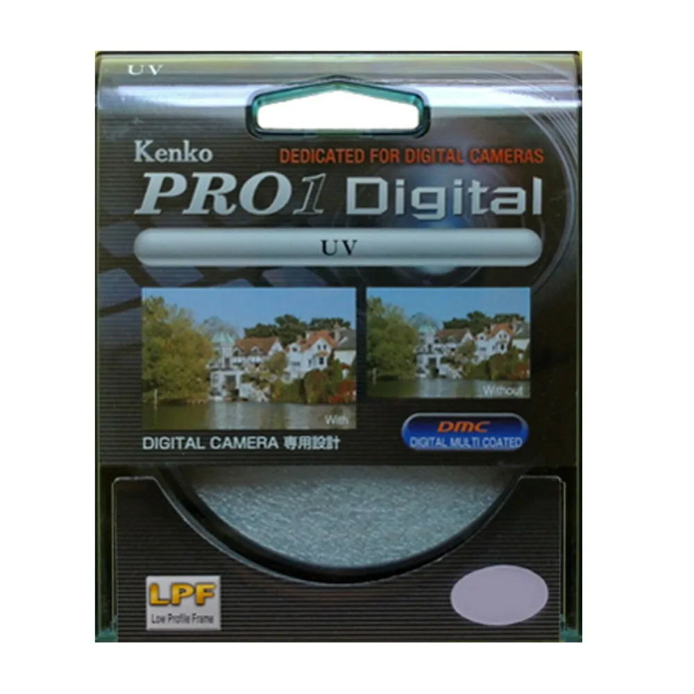 Kenko PRO1 цифровая многослойная УФ-защита объектива камеры фильтр 58 67 72 77 82 46 49 52 55 поляризационный фильтр DMC для объектива камеры