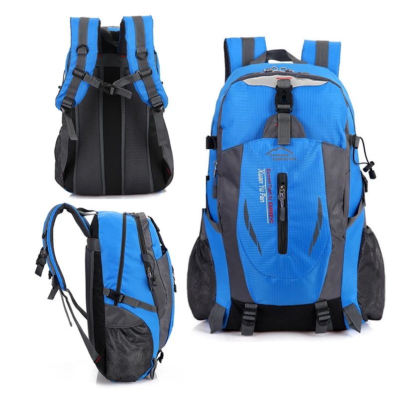 Уличная альпинистская сумка 40 л подходит для отдыха на открытом воздухе спорта