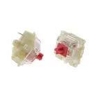 2 шт. оригинальный Вишневый MX RGB бесшумный розовый красный переключатель 3Pin для механической клавиатуры