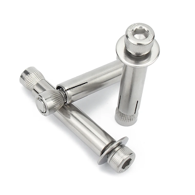 

Internal Expansion Screw Cylindrical Head Hexagon Socket Expansion Bolt Tension Explosion M6m8m10m12 * 60 / 100