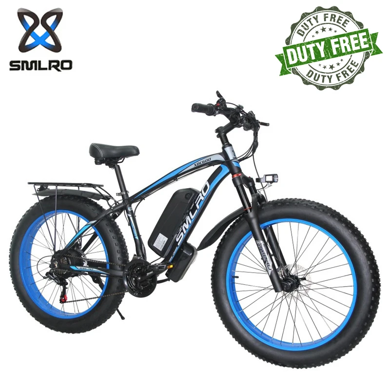 

Электрический велосипед SMLRO XDC600a для взрослых, колеса 26 дюймов, 350 Вт, 48 В, 15 Ач, 21 скорость, электровелосипед, дорожный Электромобиль, горный в...
