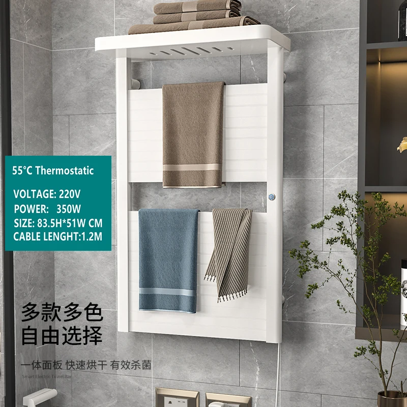 bathroom accessories towel warmer holder smart home tuya app time control and temperature control for bathroom free global shipping