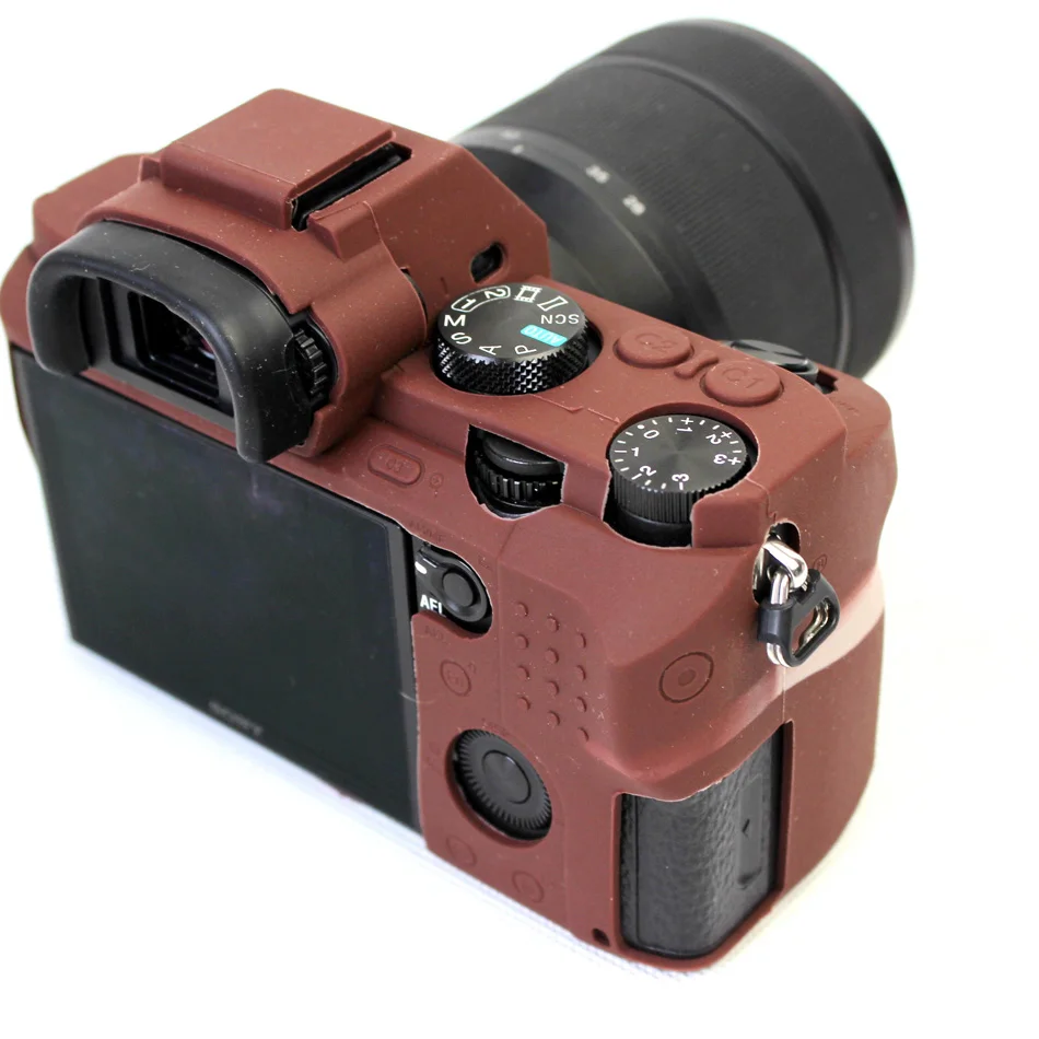 Мягкий силиконовый резиновый защитный корпус для камеры кожного покрова чехол