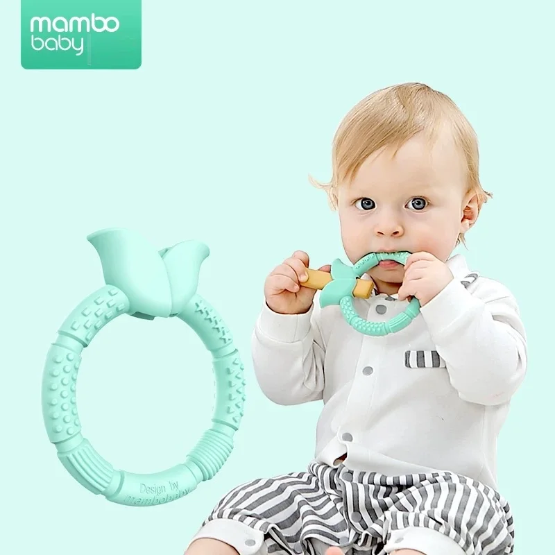 

Детская игрушка для прорезывания зубов, пустышка, пищевой жидкий силиконовый детский прорезыватель, мягкий детский Прорезыватель для зубо...