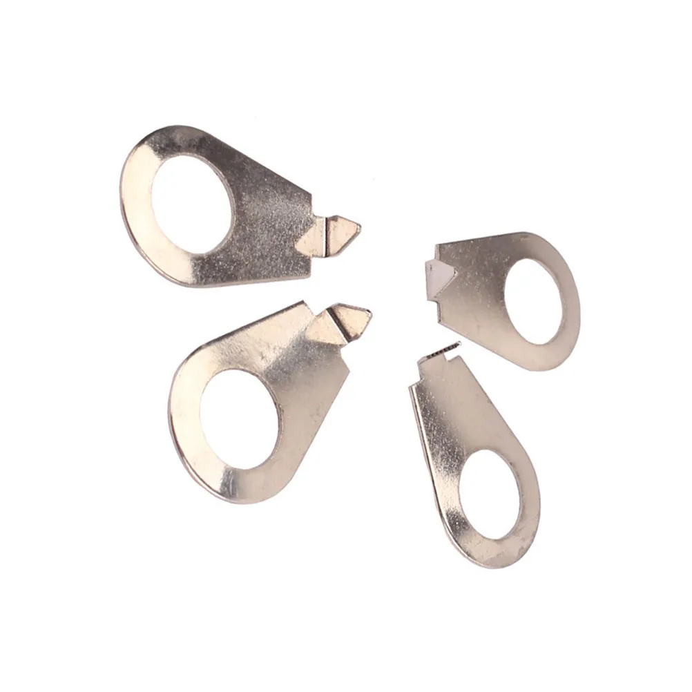 4 шт. Гитарные ручки указка пластина прочный металл хромирование золотое