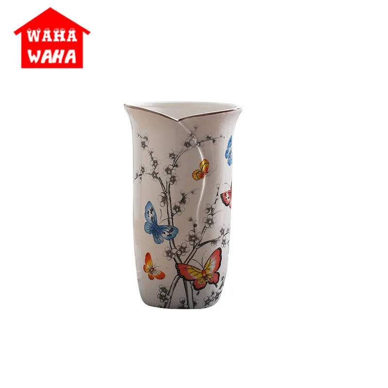 Керамическая ваза для творчества Цзиндэчжэнь антикварная китайская фарфоровая