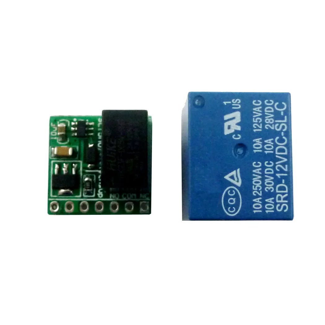 DC 12V 2A мини 1ch бистабильный и самоконтрящаяся релейный модуль флип-флоп задвижка