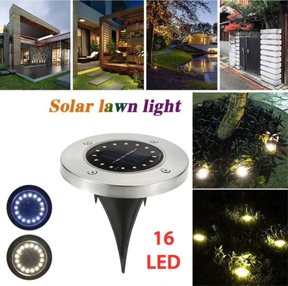 Бесплатная доставка! Солнечного садового освещения водонепроницаемый
