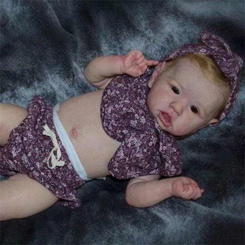 

22" Realistic Elaine Reborn Baby Doll GirlIn stock, you can give it to friends, family, or make birthday gi