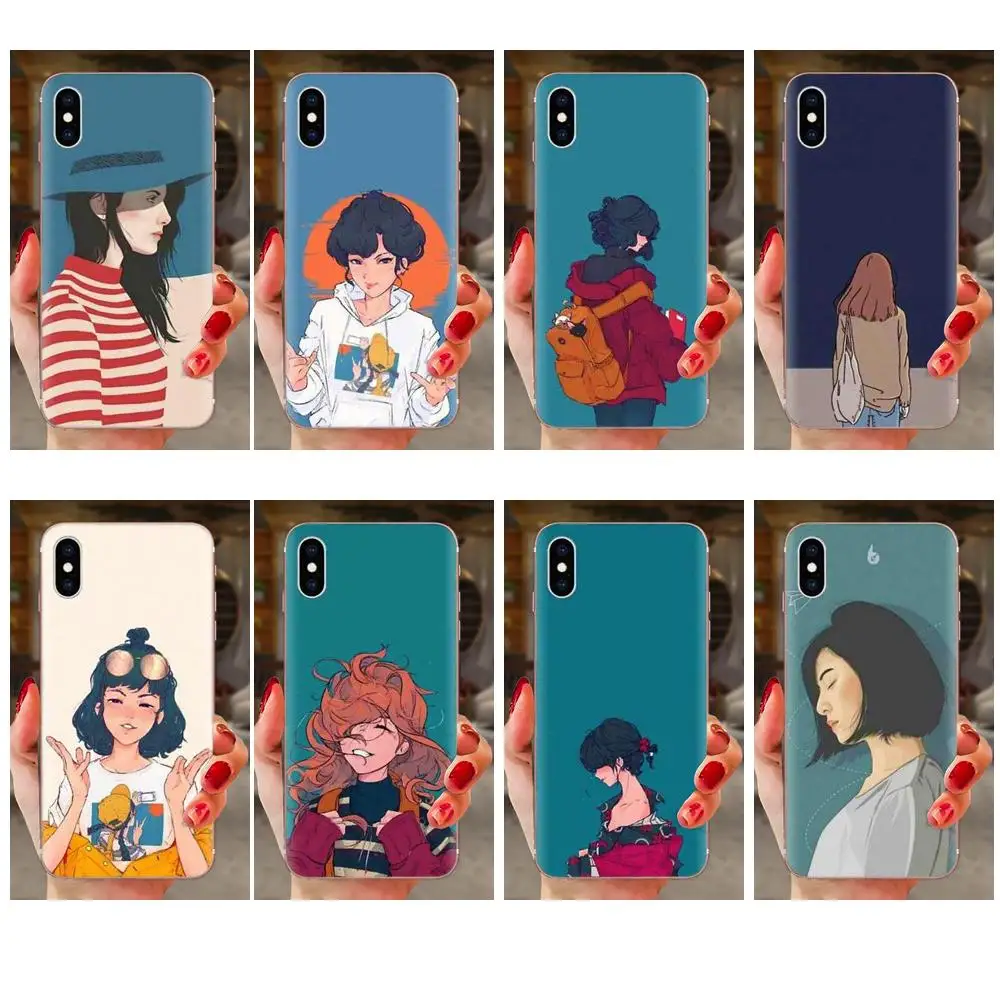 ТПУ Прохладный лучшая модная красивая девушка Краски для Galaxy Note 10 A10E A10S A20S A30S A40S